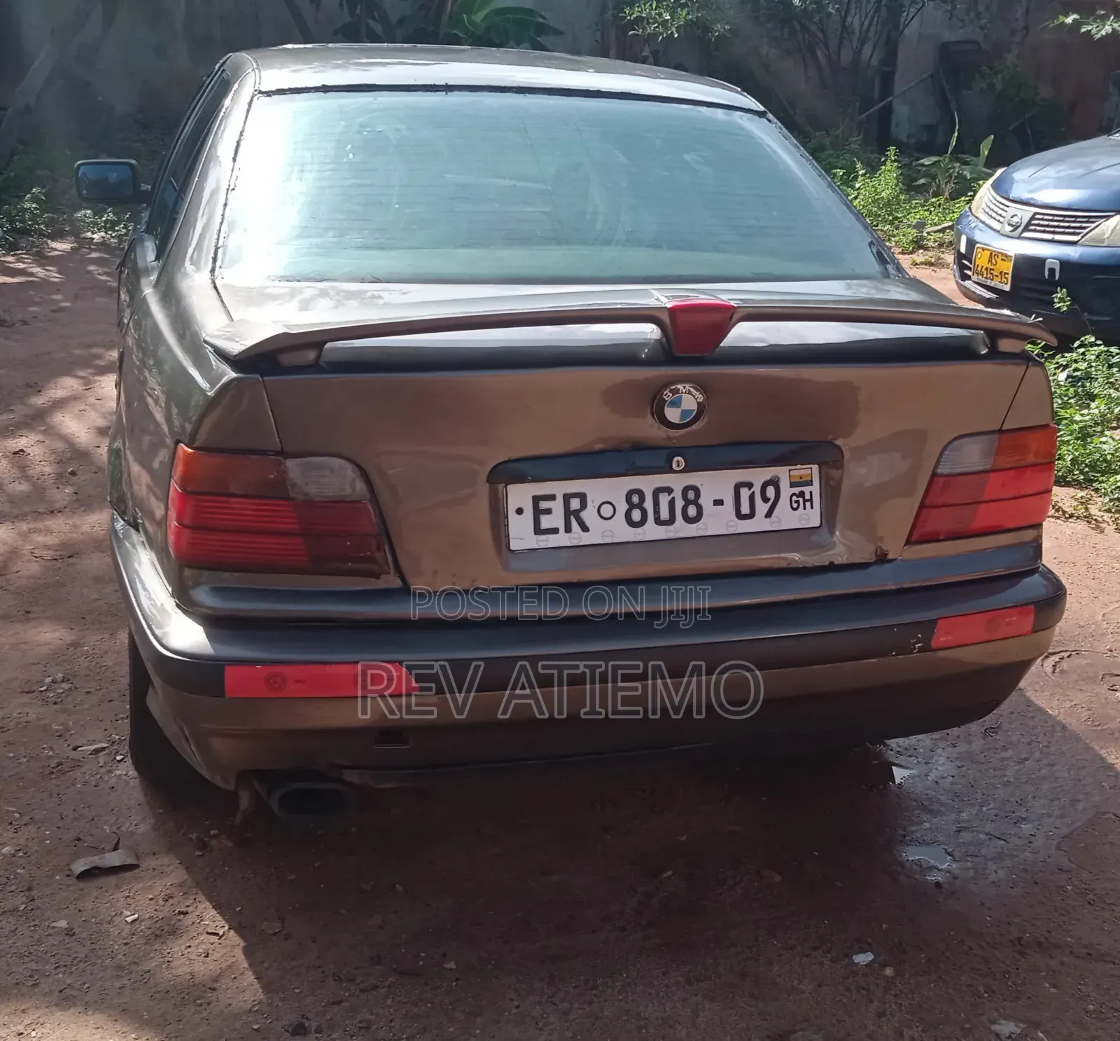 BMW 3 Series 316i RWD 1992 Gray
