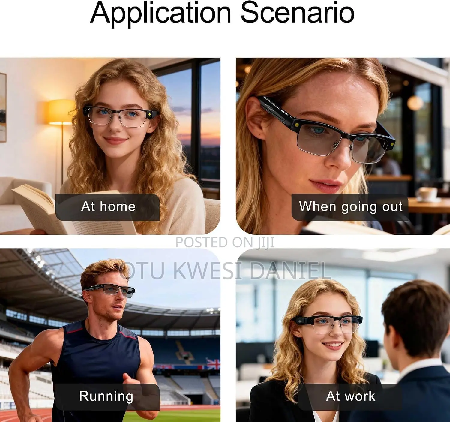 Smart Glasses With Camera and Butooth Translating 160 Languages