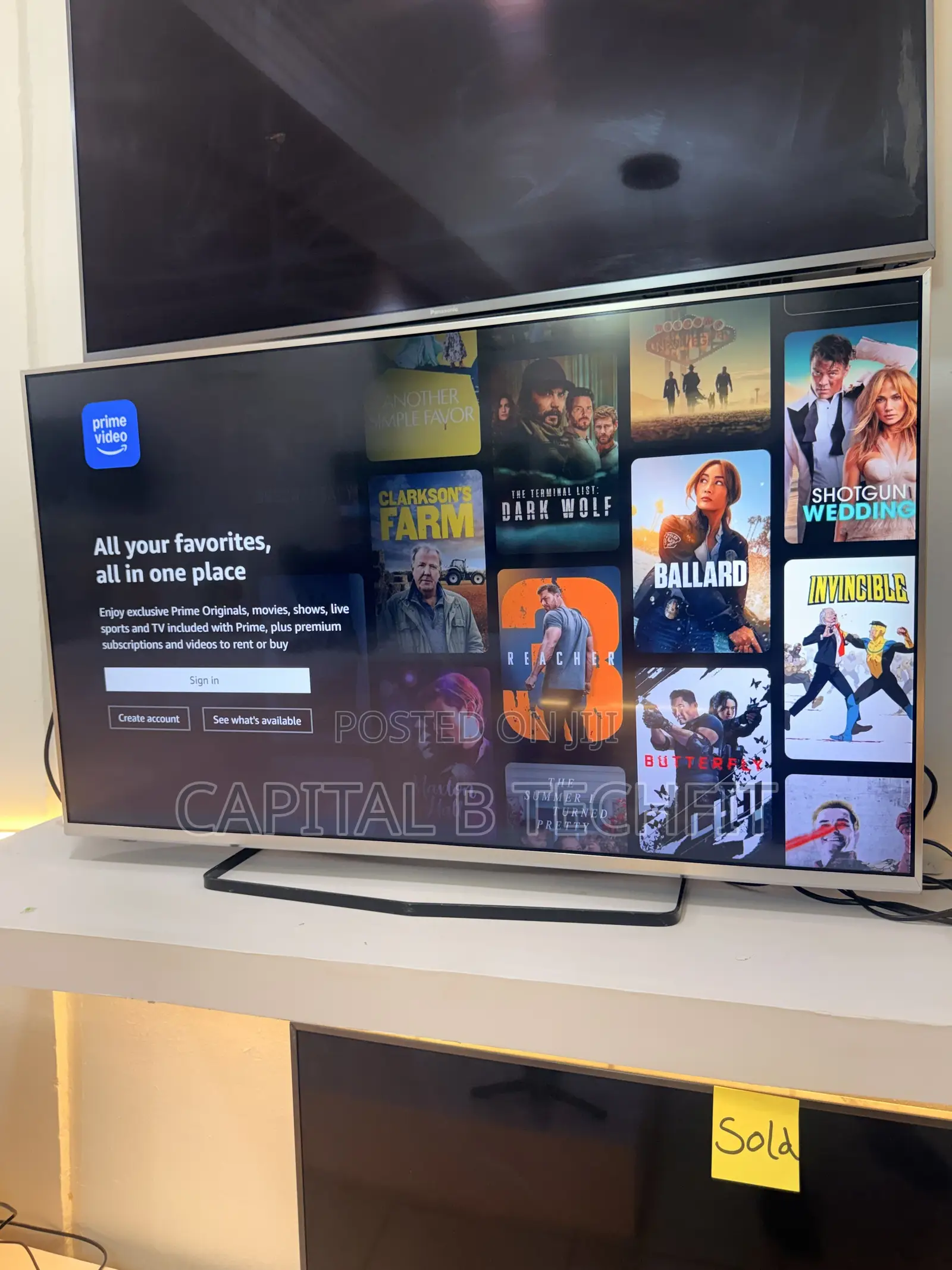 43inches Full Digital Satellite 4k Panasonic Machine