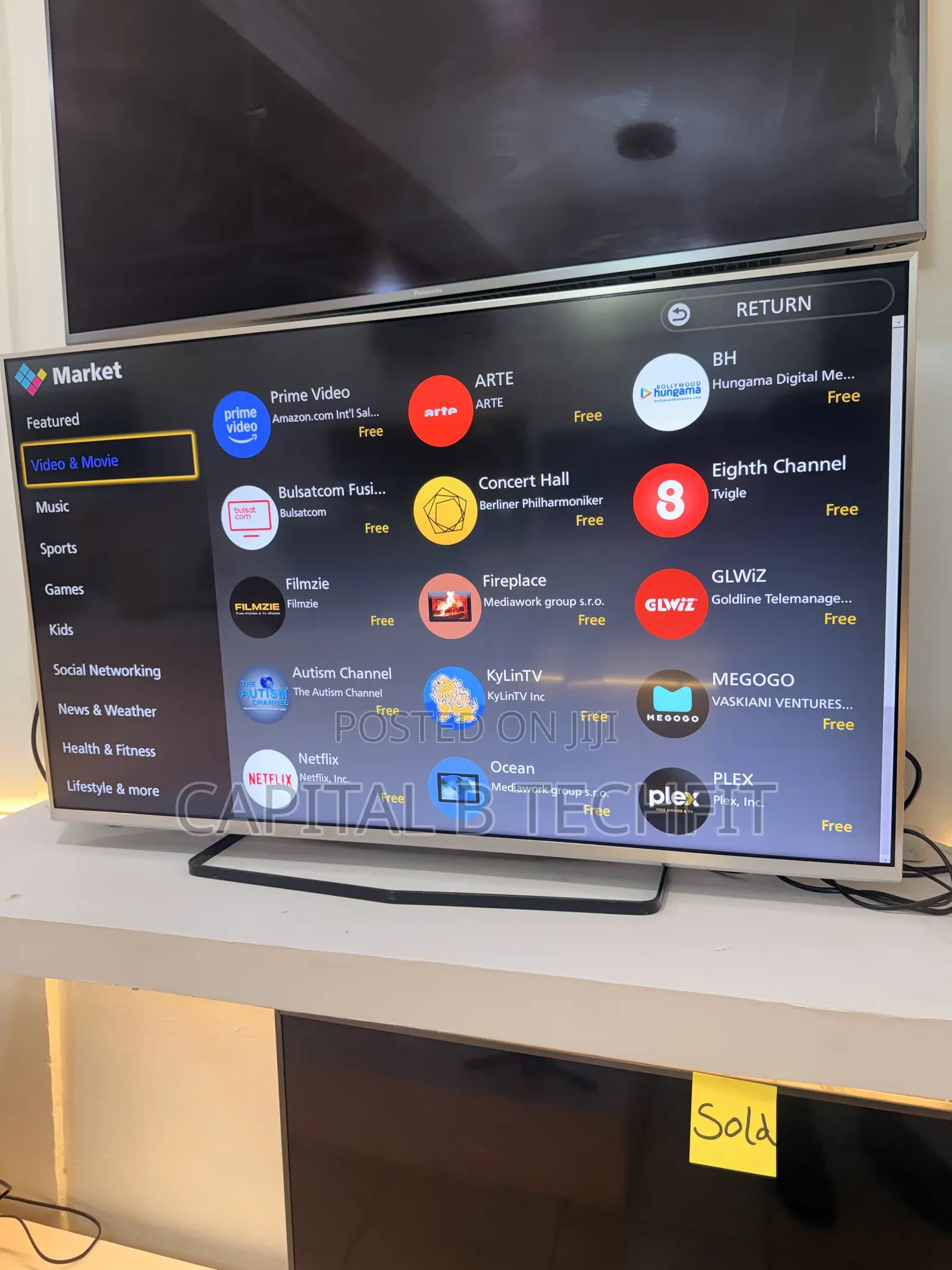 43inches Full Digital Satellite 4k Panasonic Machine