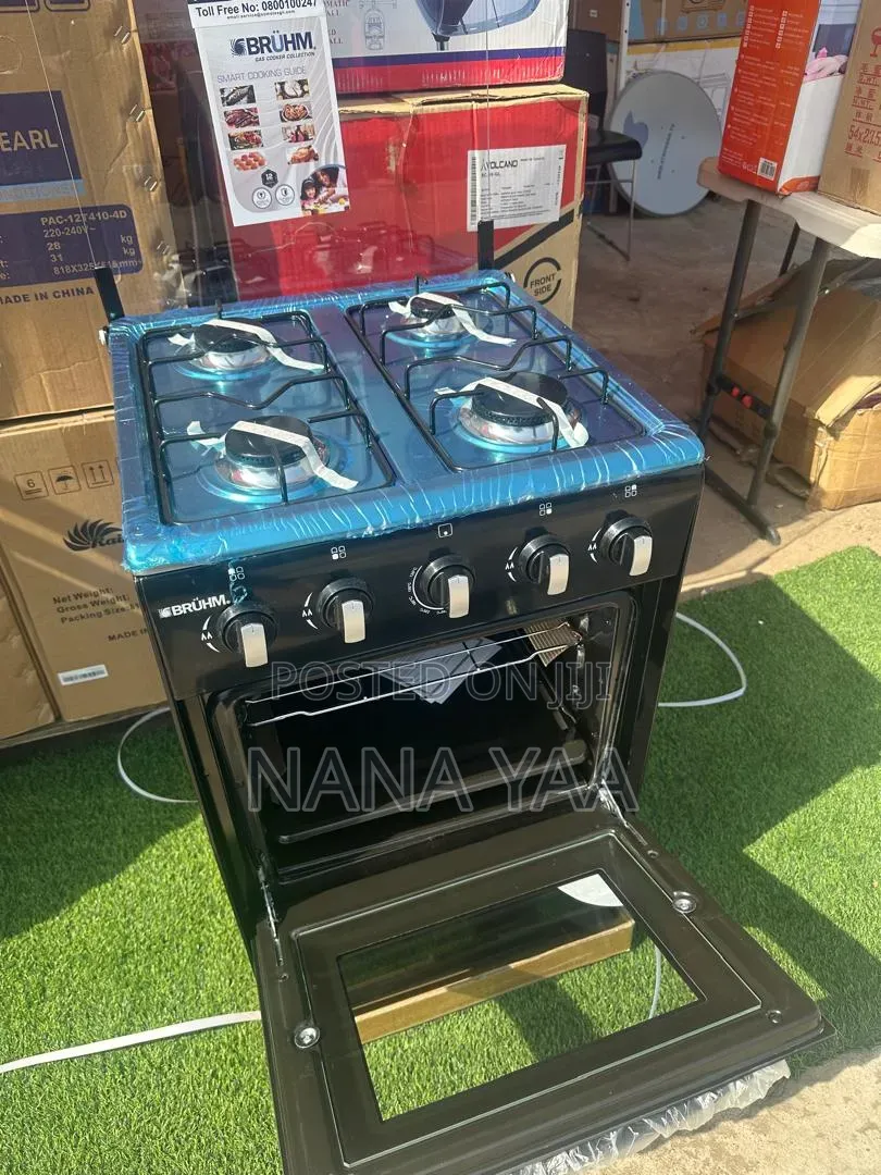 Bruhm Quality 4 Burner Gas Cooker 50*50