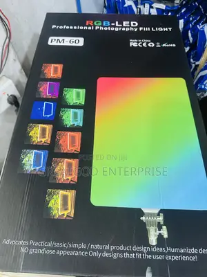 PM-60 RGB LED Professional Photography Fill Light