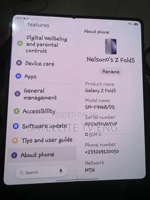 Samsung Galaxy Z Fold 5 256 GB Silver