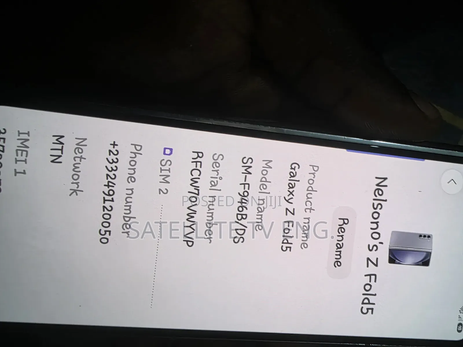 Samsung Galaxy Z Fold 5 256 GB Silver
