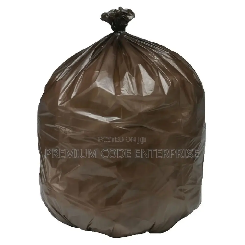 40 Liter Bin Liner Brown, 180pcs Per Bag