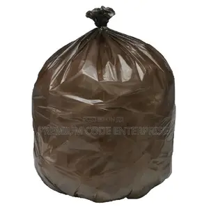 40 Liter Bin Liner Brown, 180pcs Per Bag