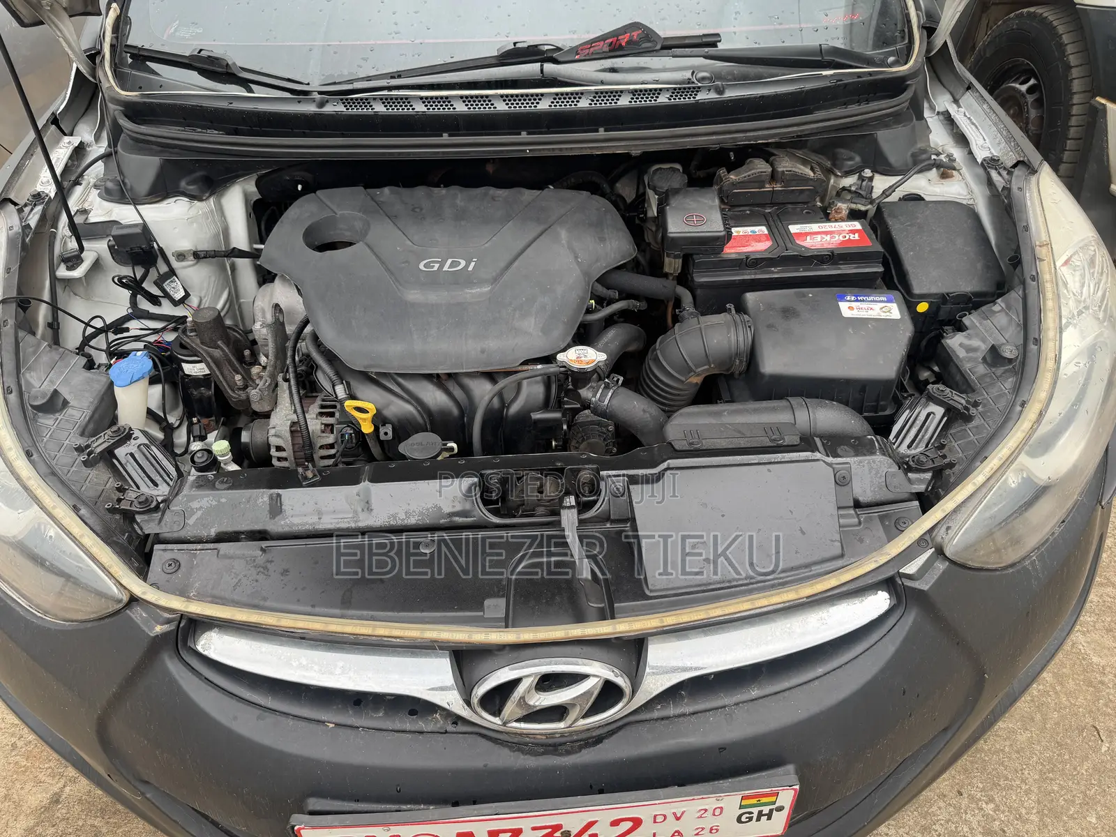 Hyundai Avante 2014 Black