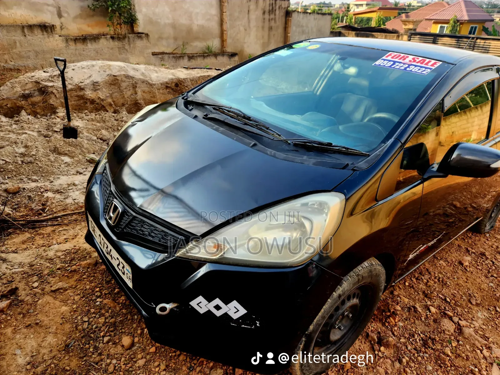 Honda Fit 2011 Black