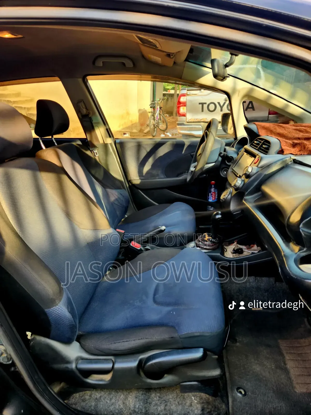 Honda Fit 2011 Black
