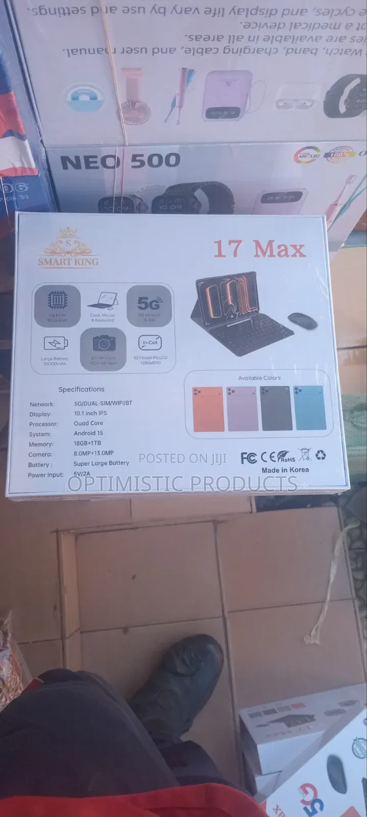 New Tablet 1 TB Black