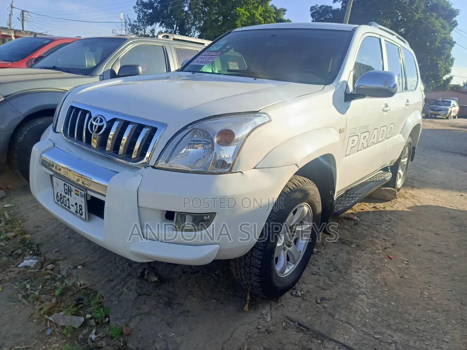 Toyota Land Cruiser Prado 2010 White