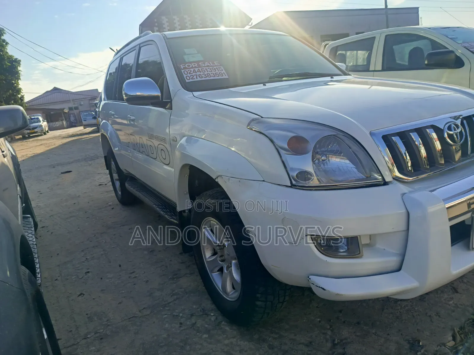 Toyota Land Cruiser Prado 2010 White