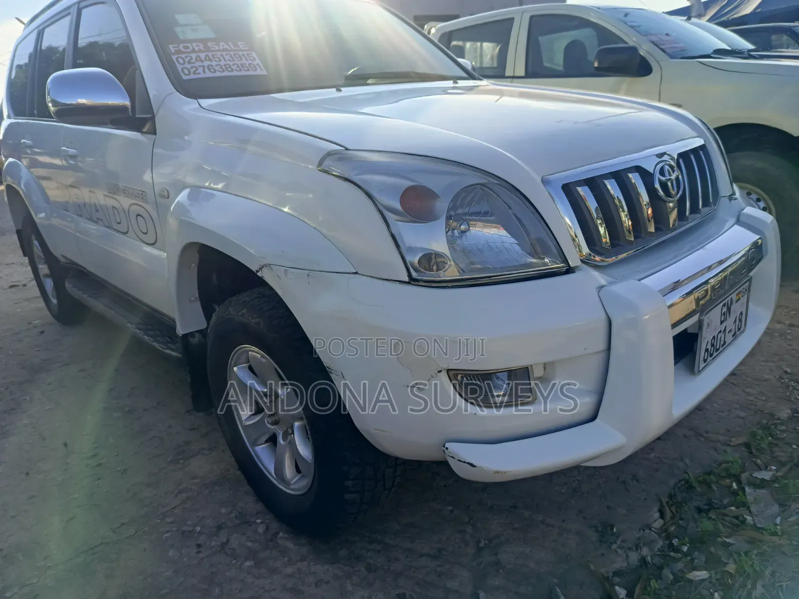 Toyota Land Cruiser Prado 2010 White