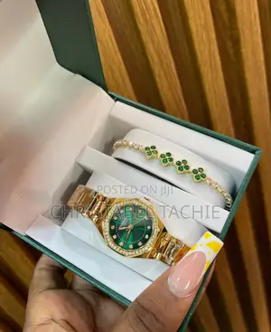 Beautiful Ladies Watch and Bracelet