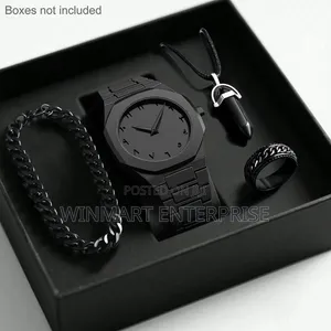 Men Watch Set ( Gift Jewelry)