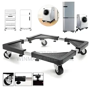 Universal Movable Fridge and Washing Machine Stand