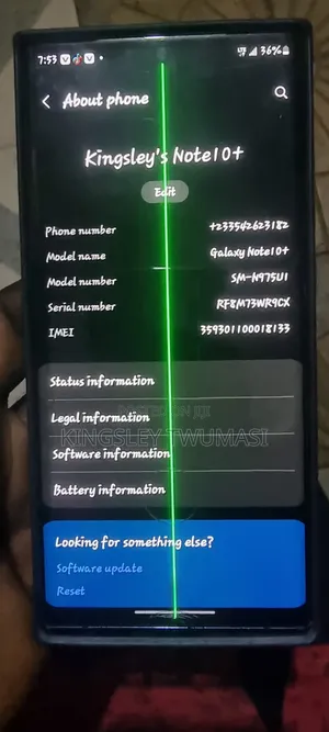 Samsung Galaxy Note 10 Plus 256 GB Blue