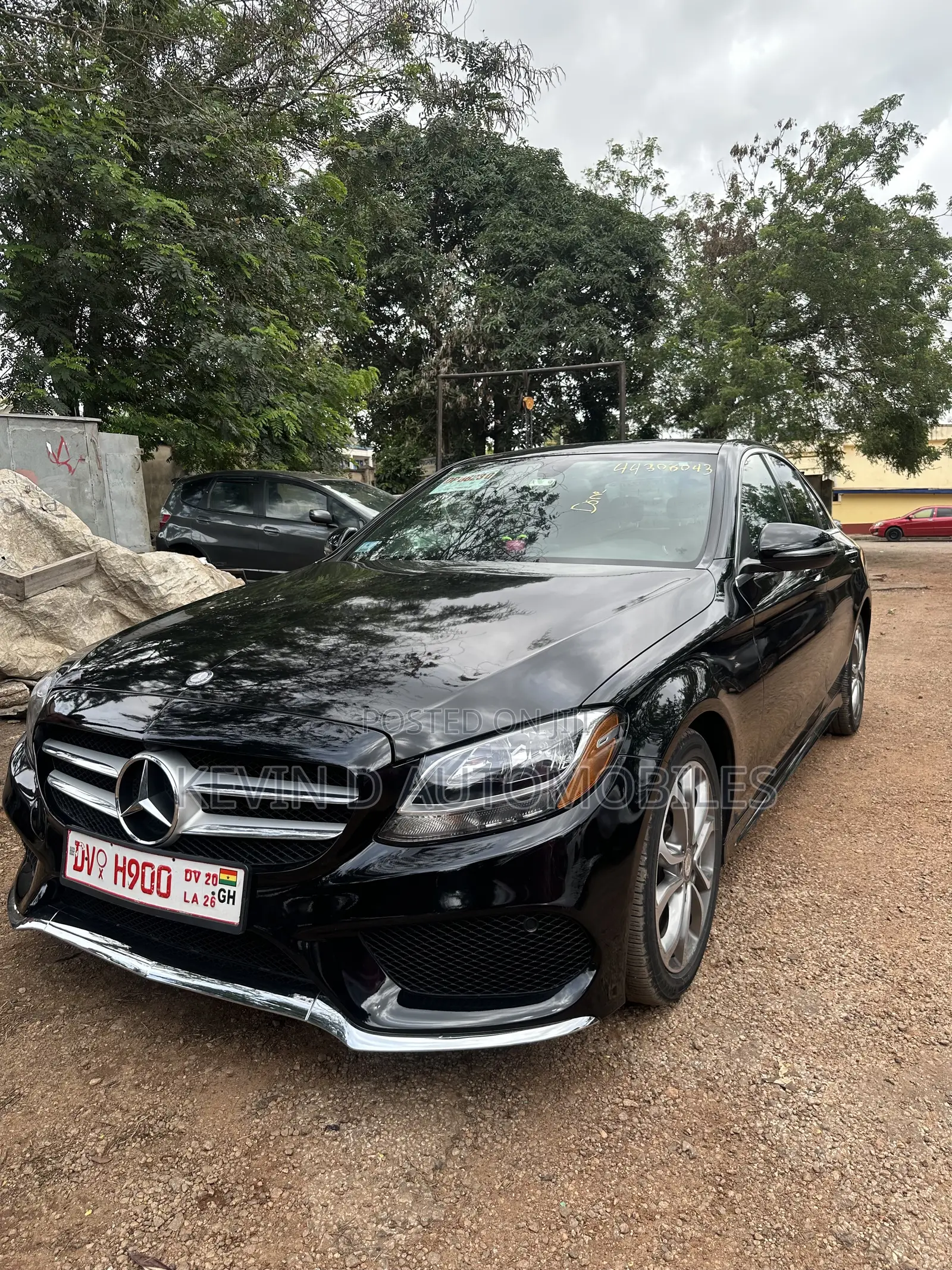 Mercedes-Benz C300 Luxury 4Matic Sedan AWD (2.0L 4cyl 7A) 2016 Black