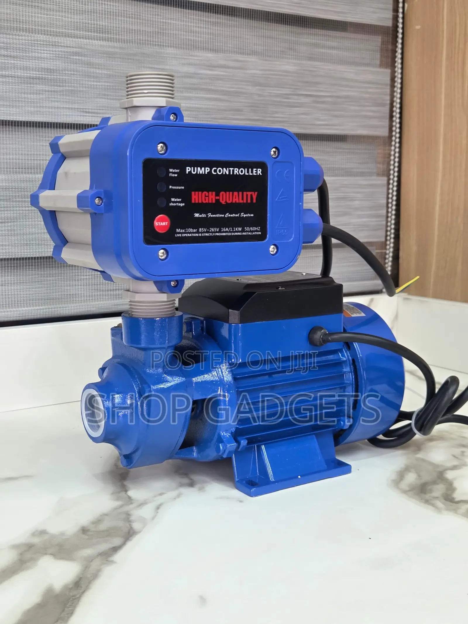 Electric Water Pump With Automatic Pressure Controller