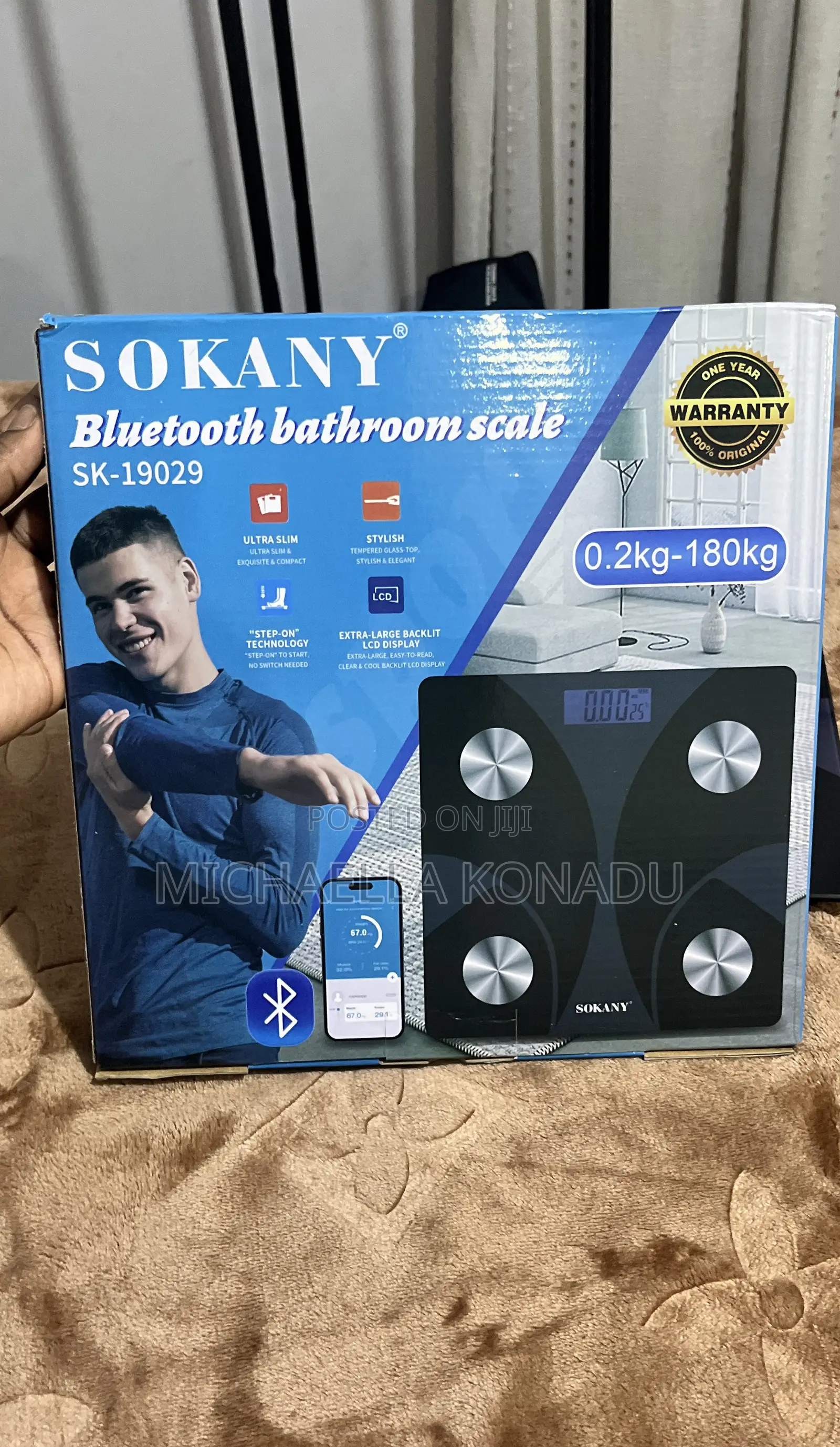 Bluetooth Body Weighing Scale