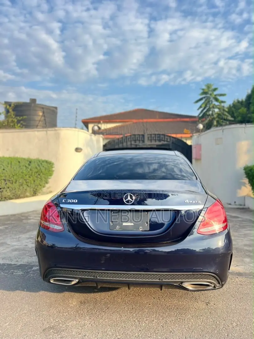 Mercedes-Benz C300 Sport 4Matic Sedan AWD (2.0L 4cyl 7A) 2017 Blue