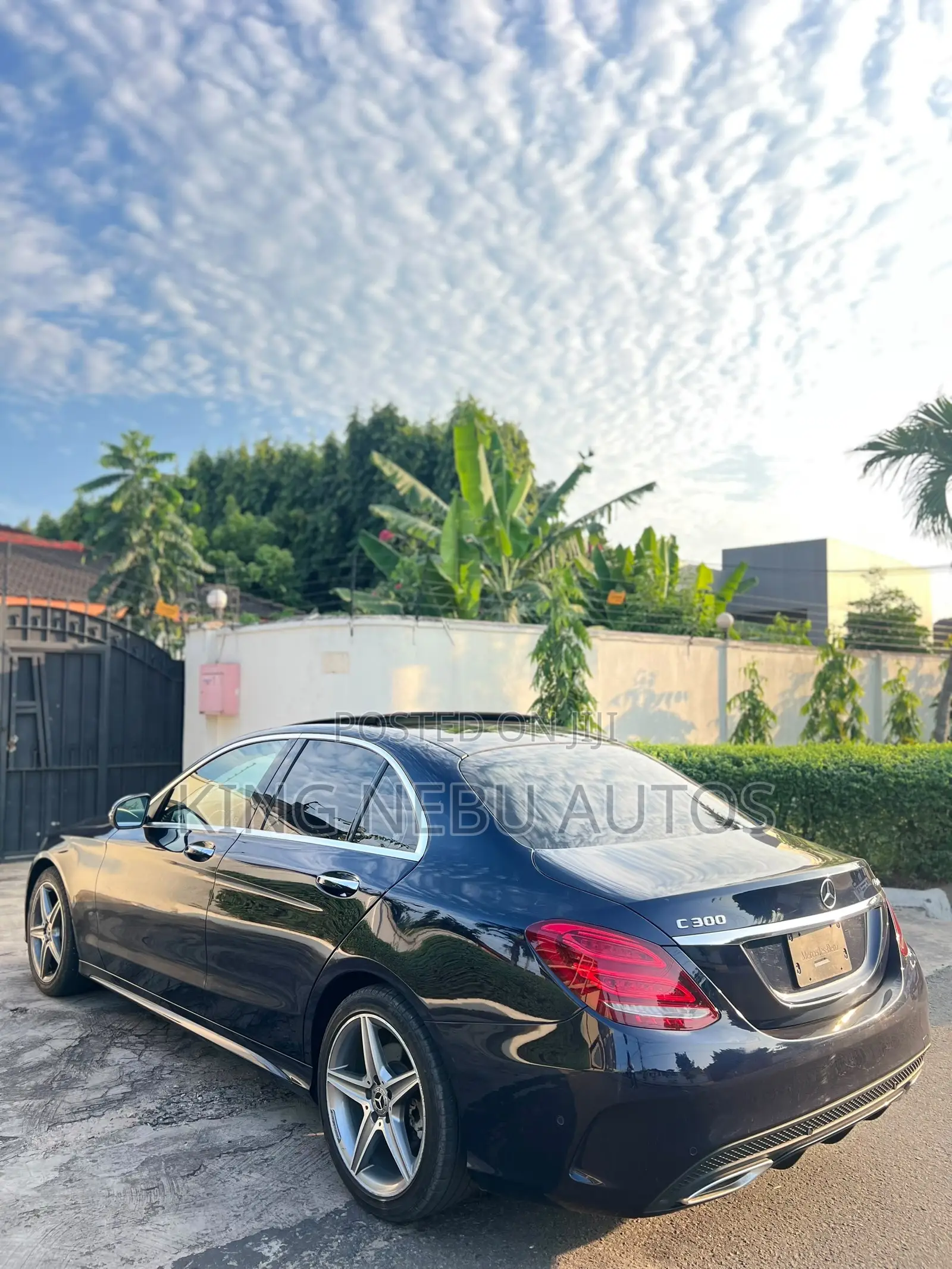 Mercedes-Benz C300 Sport 4Matic Sedan AWD (2.0L 4cyl 7A) 2017 Blue