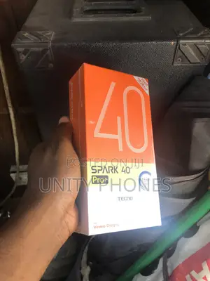 New Tecno Spark 40 Pro+ 256 GB Black