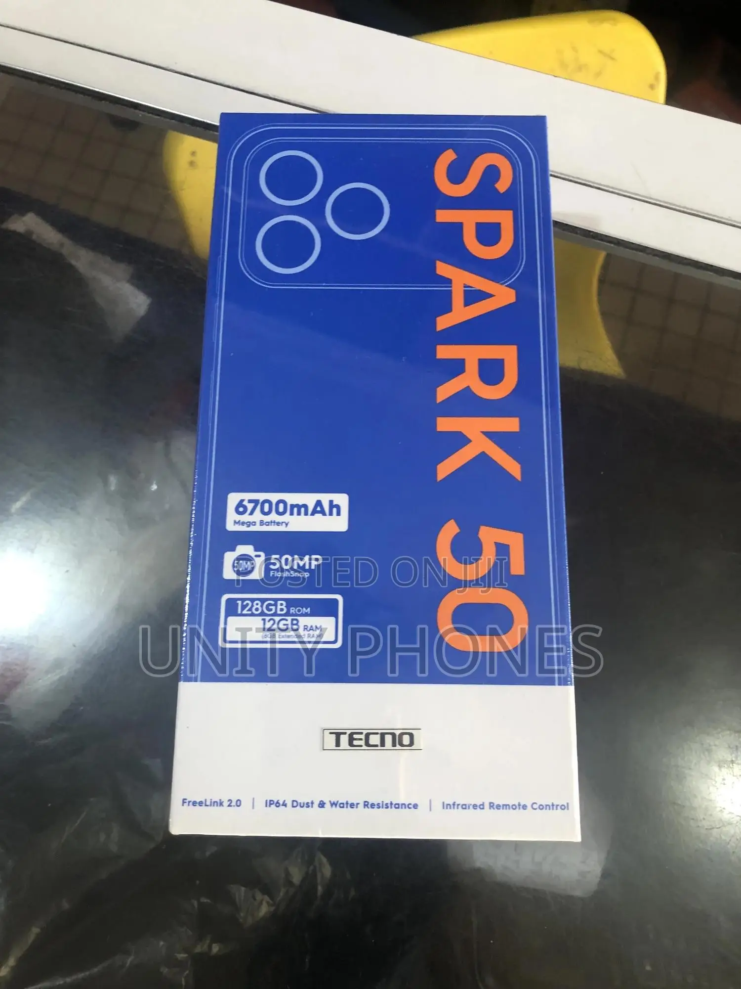 New Tecno Spark 50 128 GB Blue