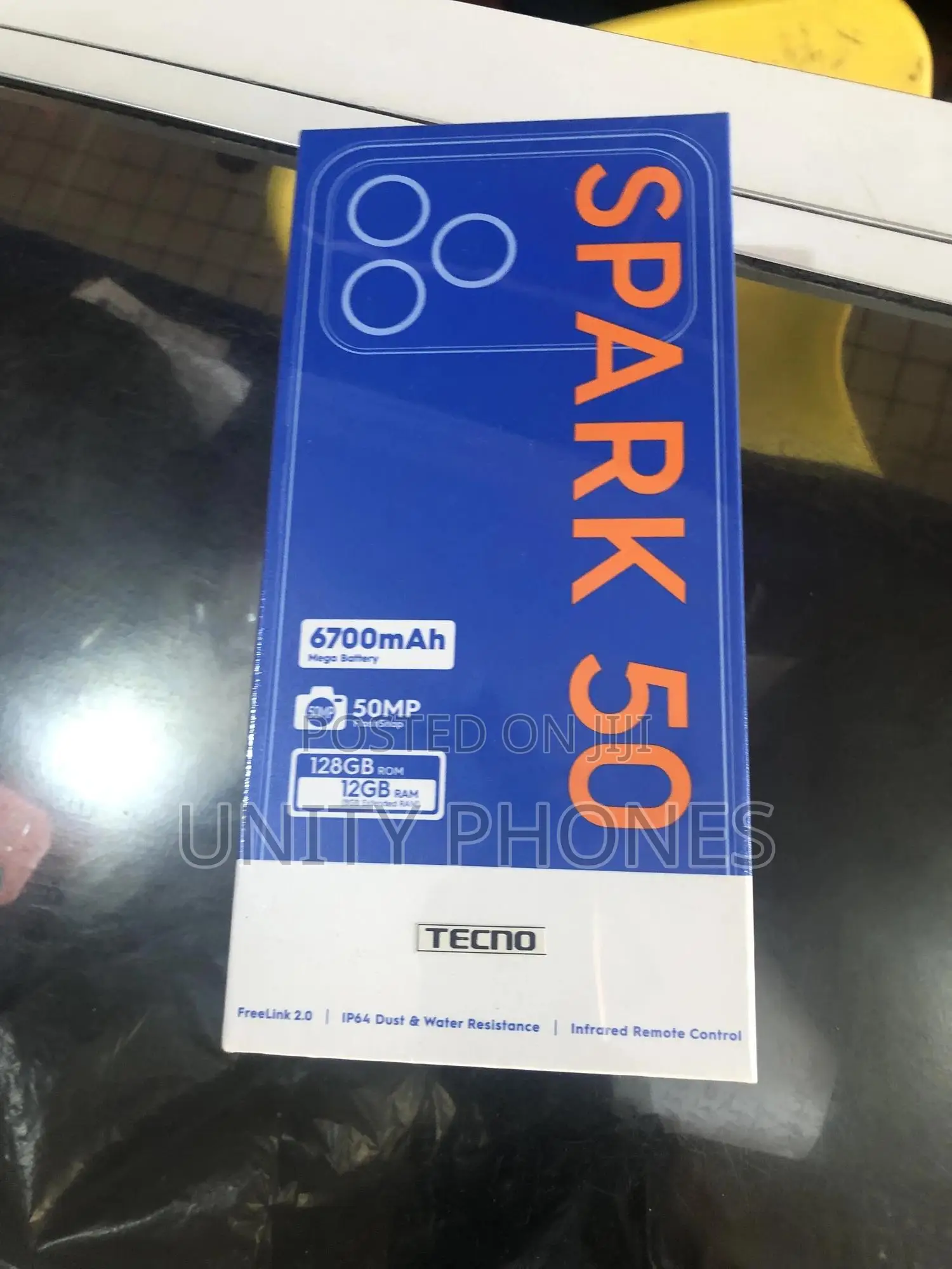 New Tecno Spark 50 128 GB Blue