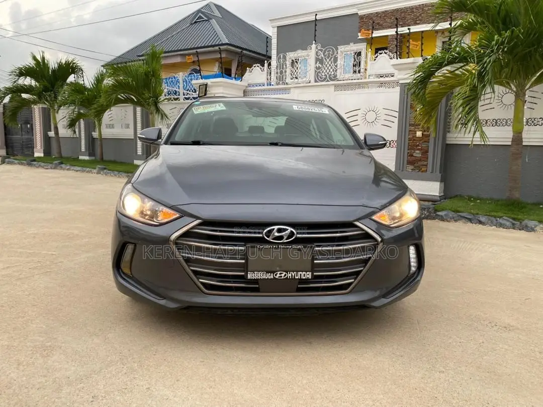 Hyundai Elantra Limited 2018 Gray