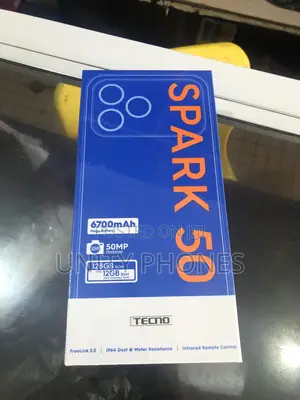 New Tecno Spark 50 128 GB Blue