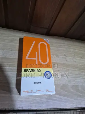 New Tecno Spark 40 256 GB Black