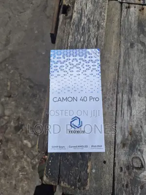 New Tecno Camon 40 Pro 5G 256 GB Black