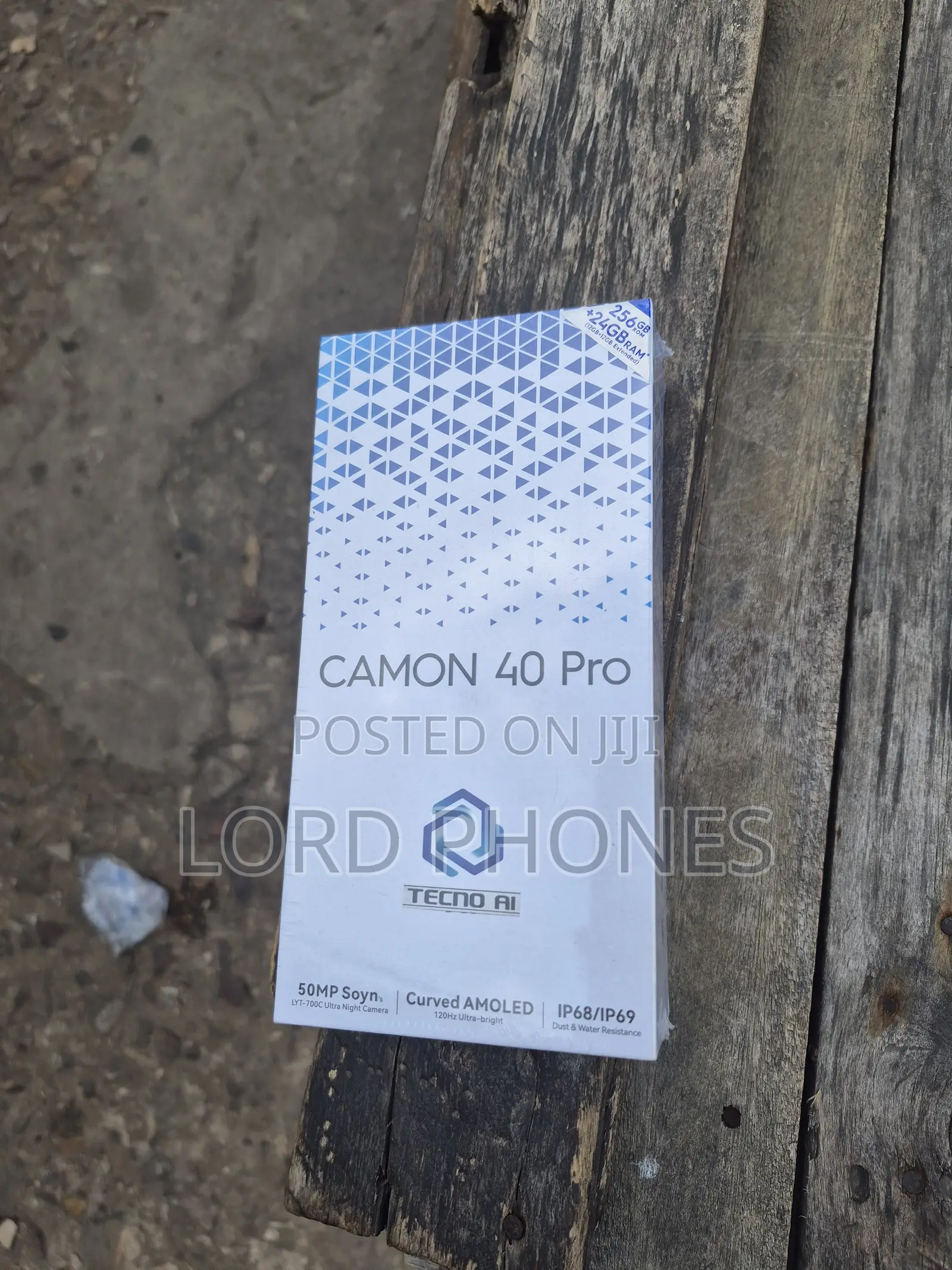 New Tecno Camon 40 Pro 5G 256 GB Black