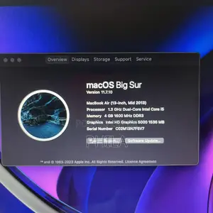 Laptop Apple MacBook Air 2013 4GB Intel Core i5 SSD 128GB