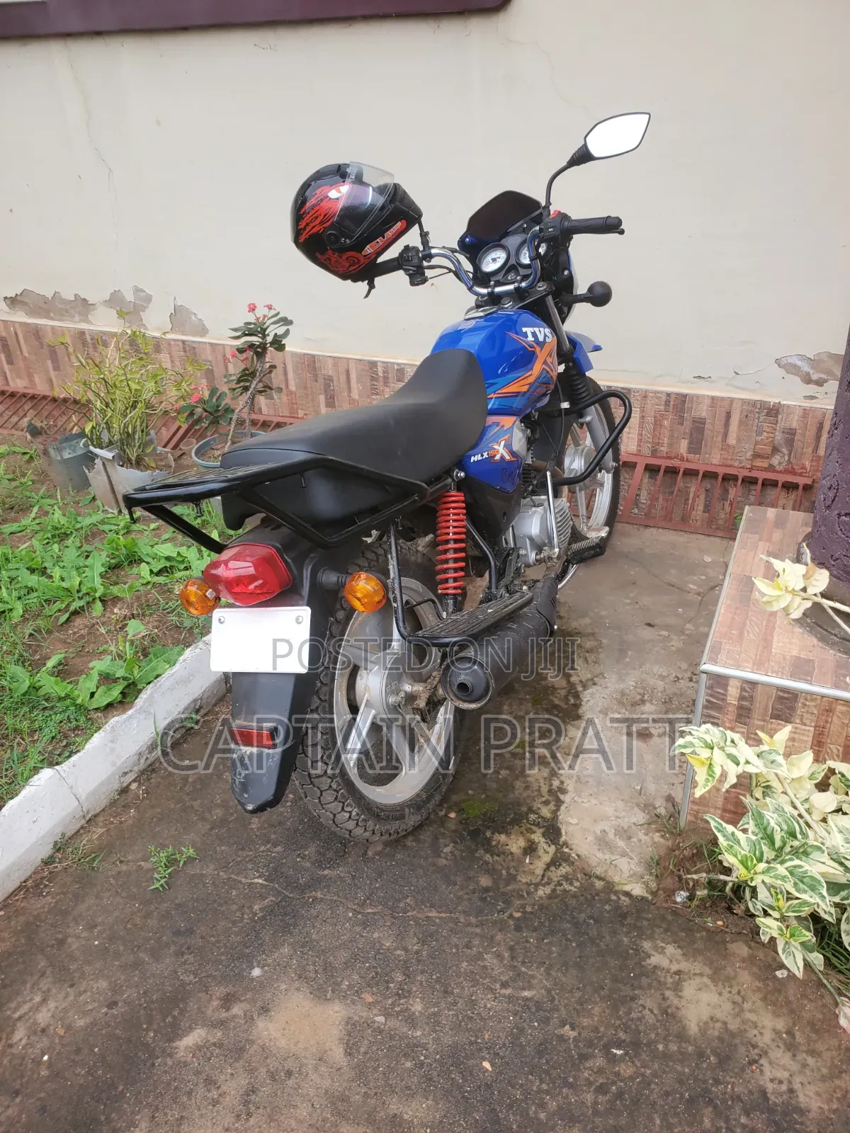 New TVS HLX 125 2025 Blue
