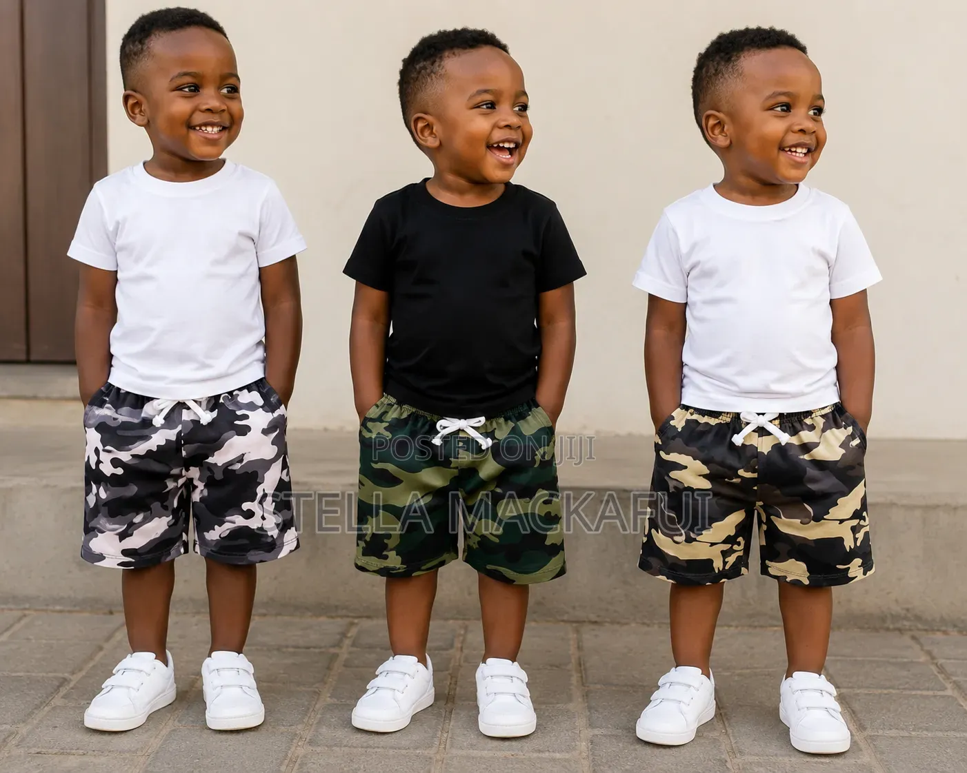 3pcs Set of Shorts for 3-6yrs Only