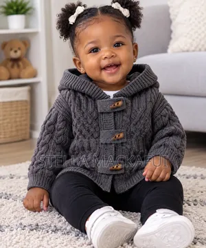 Knitted Hoodie Sweaters for 1-2yrs Only