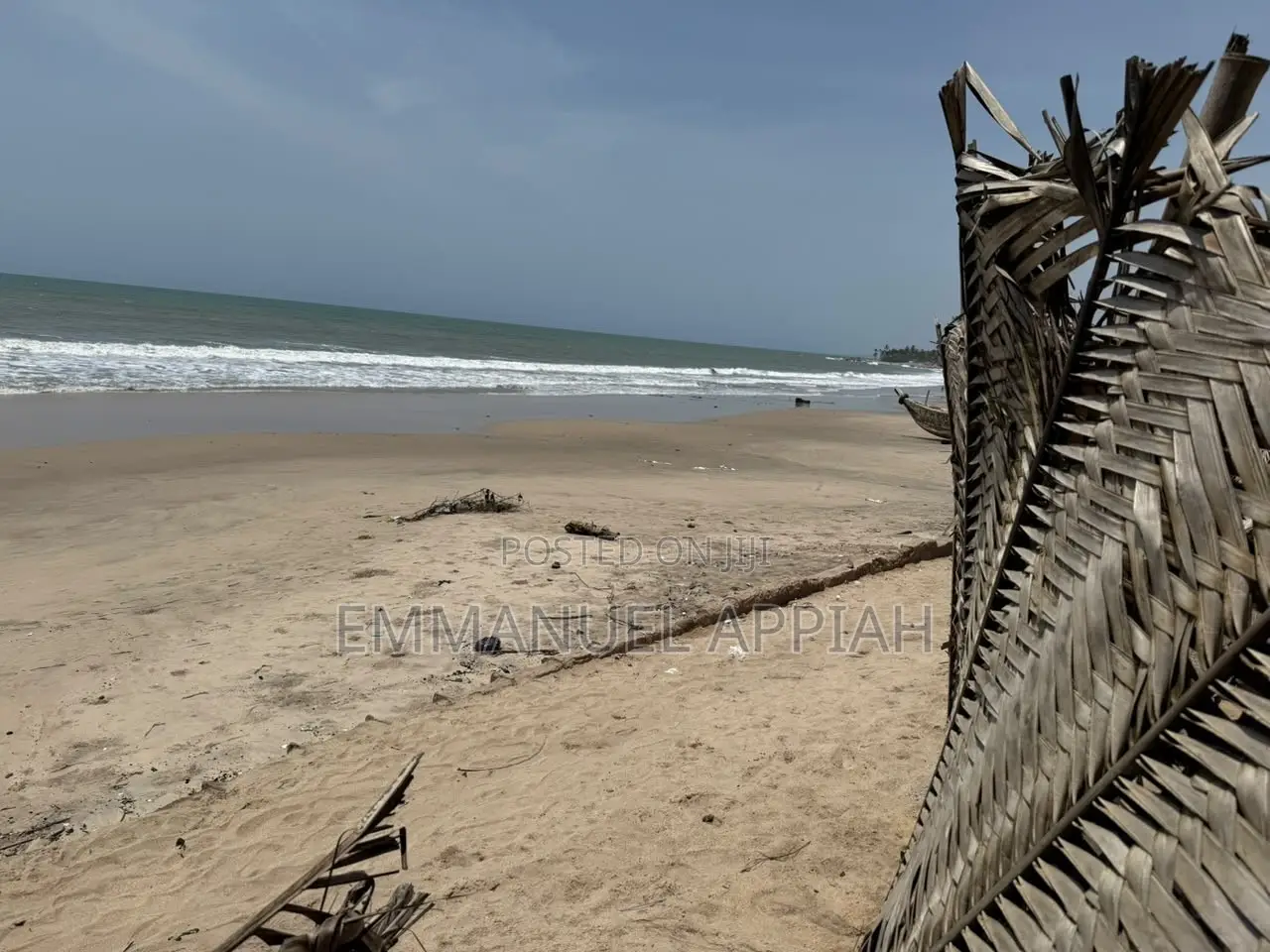 2 Plot Beach Front for Sale at Kokrobitey
