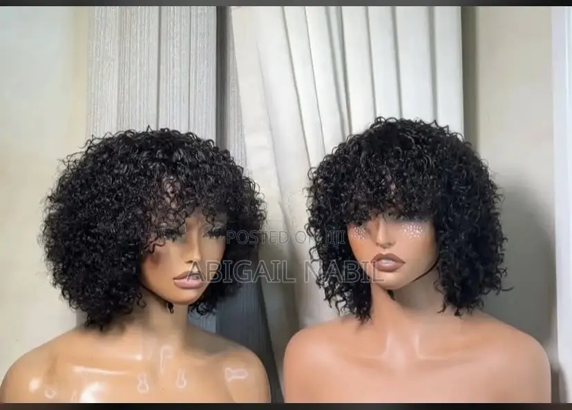 Fringe Pixie Curls
