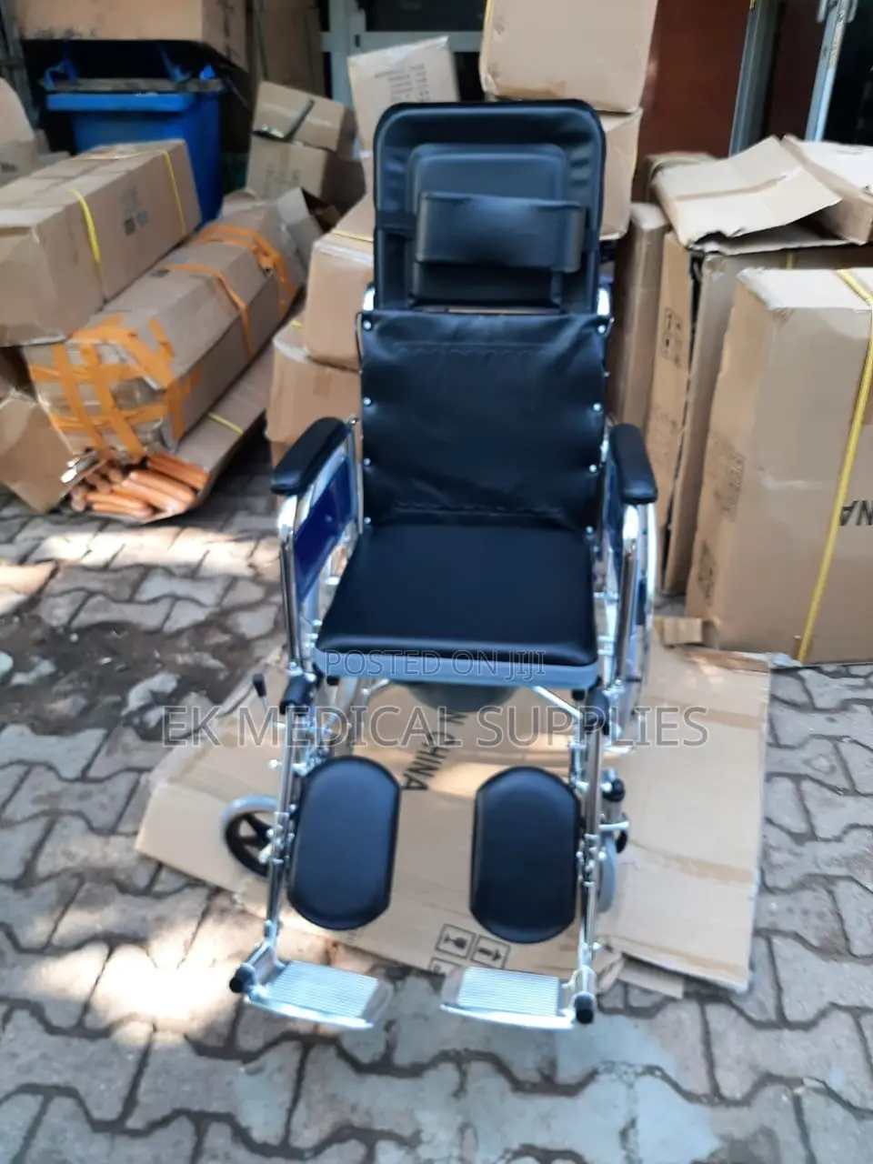 Normal Wheel Chair (Long Back)