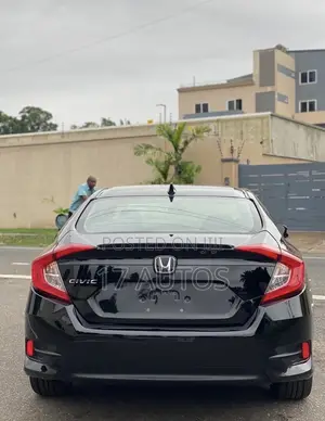 Honda Civic EX Sedan 2018 Black
