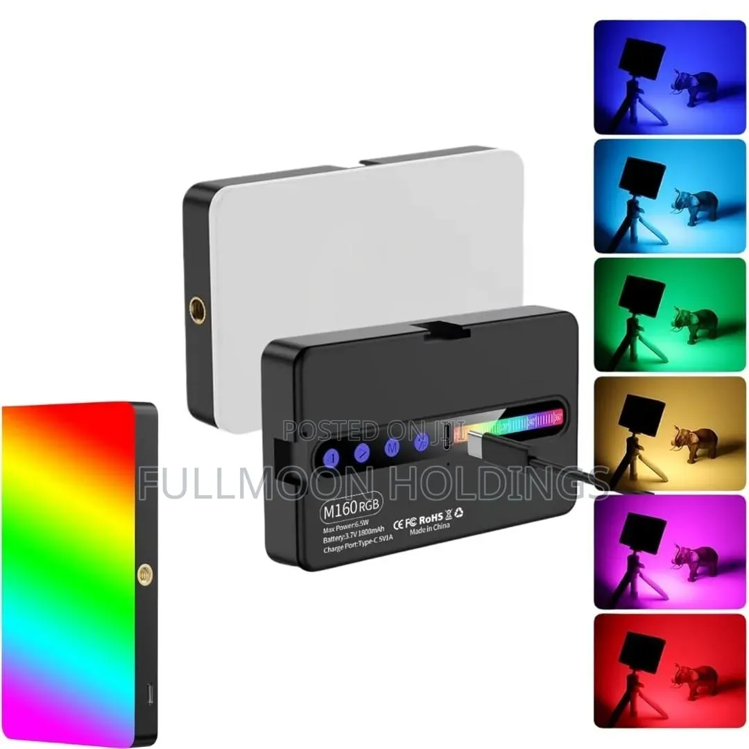 M160 Selfie Video Conferencing Vlog RGB Light
