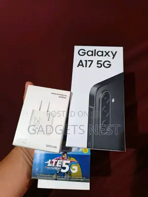 New Samsung Galaxy A17 5G 256 GB Black