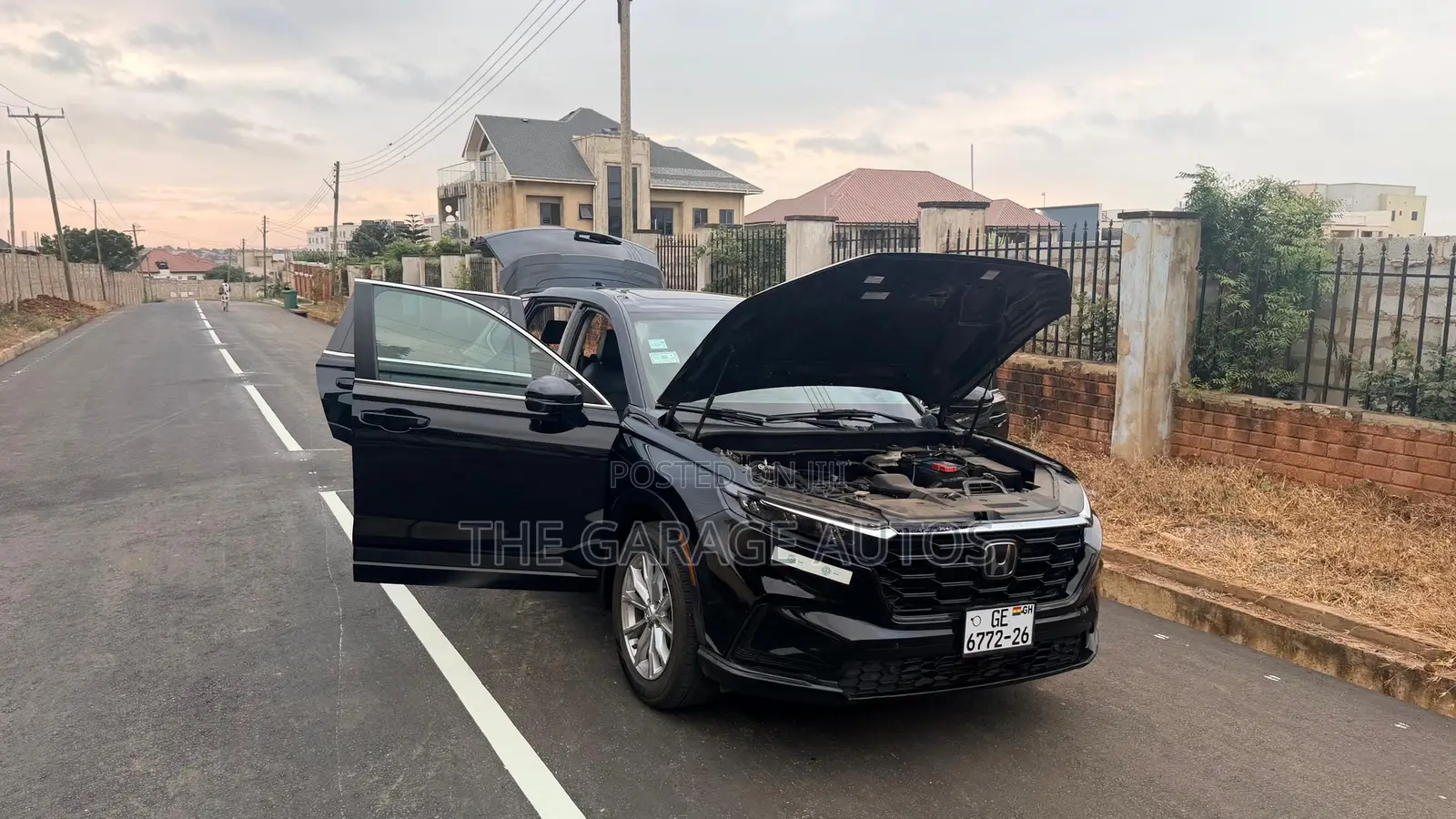 Honda CR-V EX-L AWD 2023 Black
