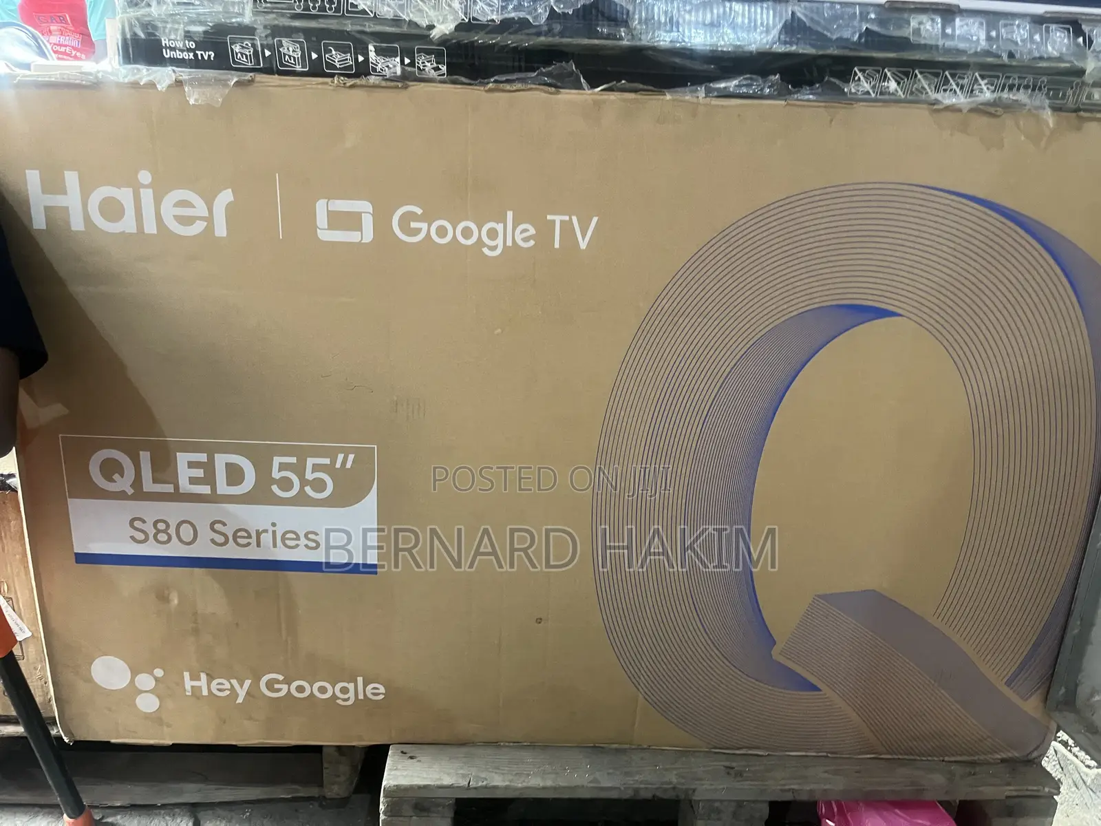 Haier 55” QLED Digital Satellite TV