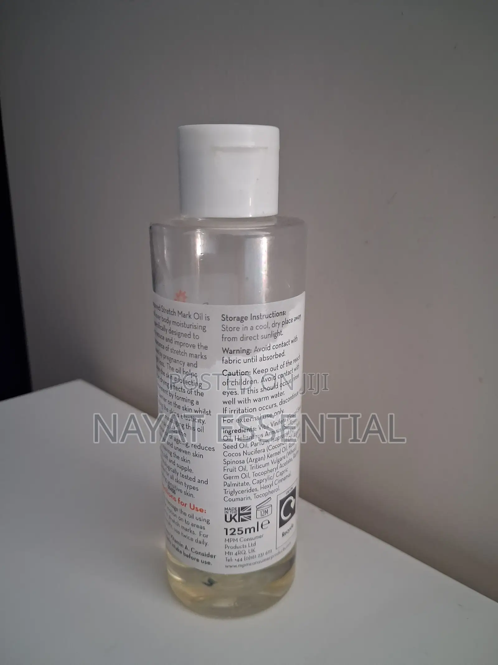 Pampered Stretch Mark Oil 125ml