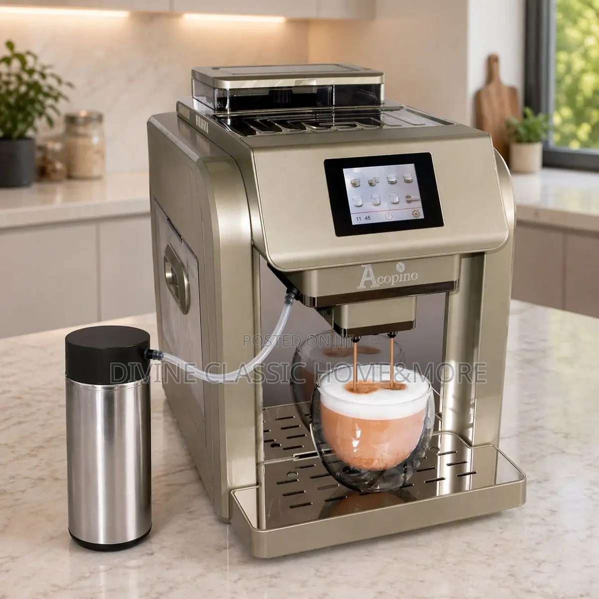 Acopino MONZASILBER Superautomatic Coffee Machine