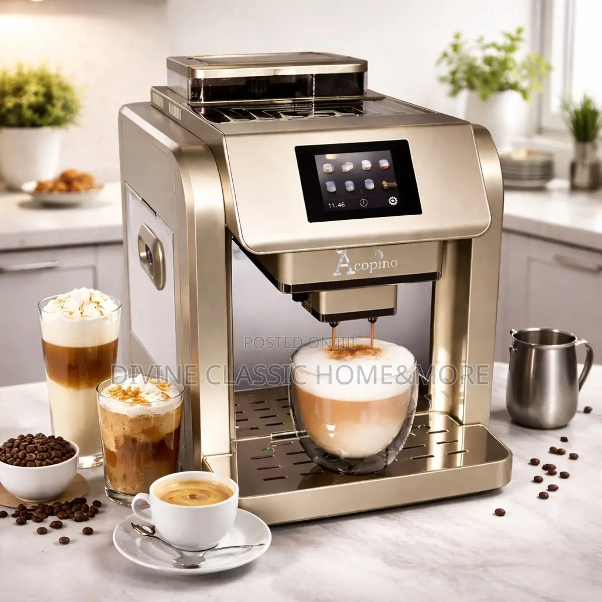 Acopino MONZASILBER Superautomatic Coffee Machine