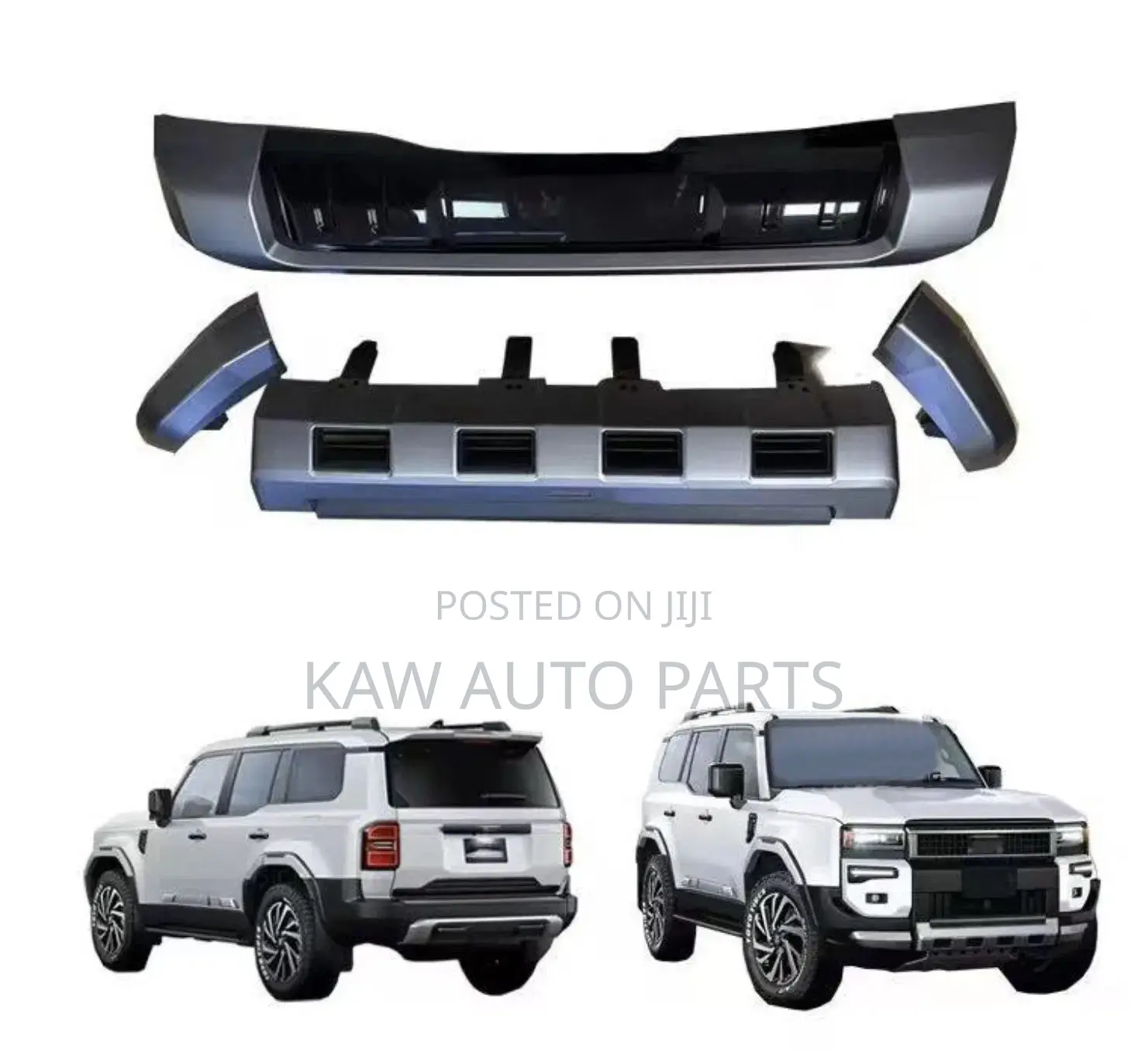 2023,2024,2025,2026 Bach Bumper for Toyota Land Cruiser Prado